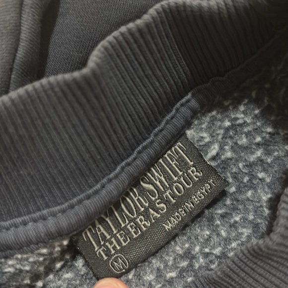 Taylor Swift Navy Eras Tour Merchandise Crewneck - Picture 3 of 3